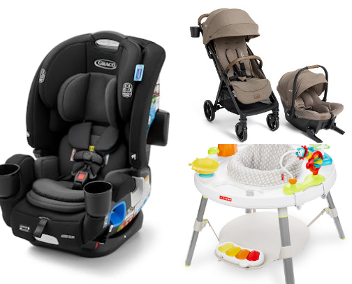 Baby products cover photo collage