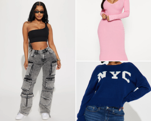 Fashion Nova Fall Clothing🍂 cover photo collage