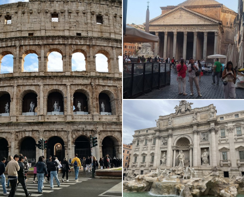 A Taste of Rome cover photo collage