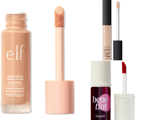 What you'll find in my makeup bag cover photo collage