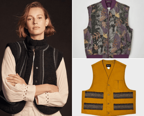 Sleeveless Vests cover photo collage