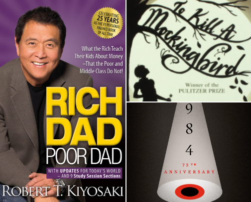 My favorite book recs cover photo collage