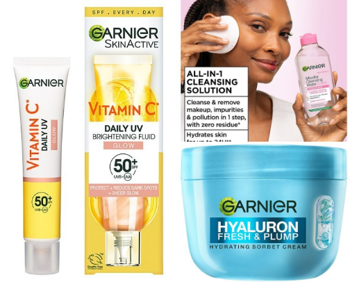 Simple Skincare Routine for Busy Moms That Actually Works. cover photo collage