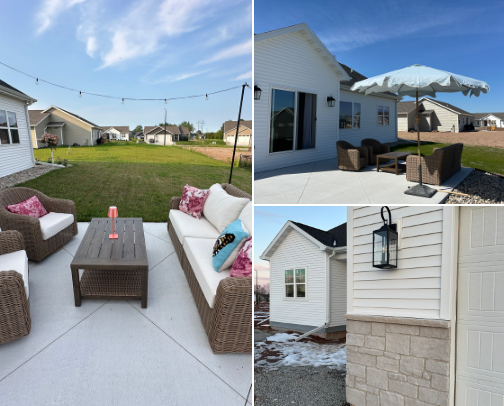 Outside the House cover photo collage