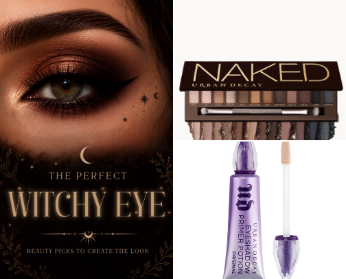 Witchy Eyes - fave products cover photo collage
