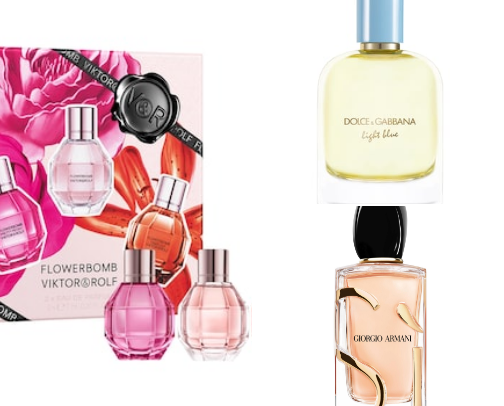 Colognes and Perfumes I love cover photo collage