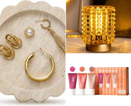 Little Luxuries For A Little Less cover photo collage