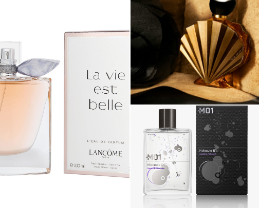 Luxury Fragrance cover photo collage