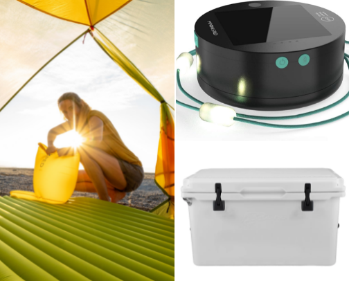 Car camping must haves cover photo collage