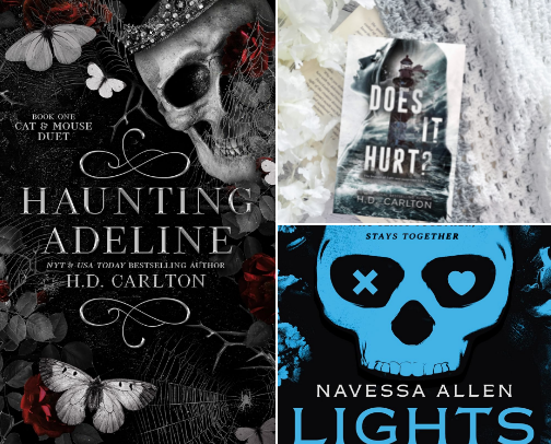 Ultimate Dark Romance Reading List cover photo collage