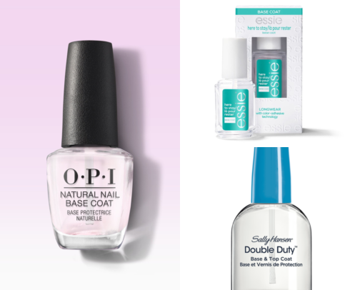 I Finally Found Base Coats That Stop Dark Polish From Staining My Nails cover photo collage