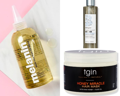 Haircare for Dry Hair and Scalp cover photo collage