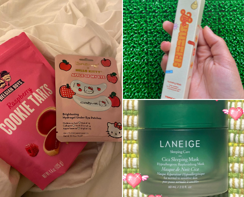 Winter Skincare Products❄️ cover photo collage