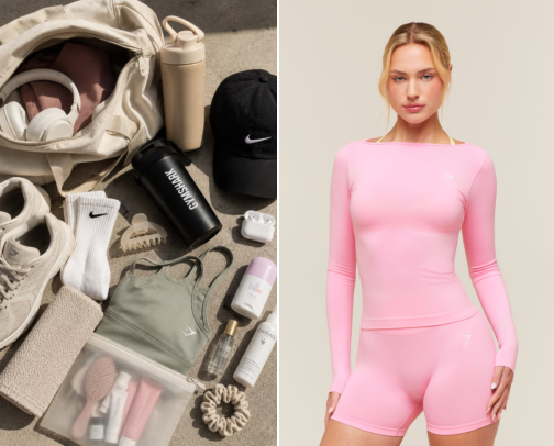 GYM ESSENTIALS YOU NEED🏋🏽‍♀️ cover photo collage