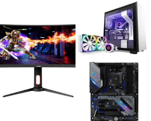 My Gaming Setup cover photo collage