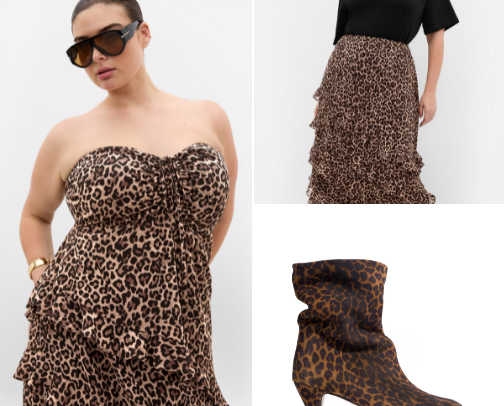 Leopard Print cover photo collage