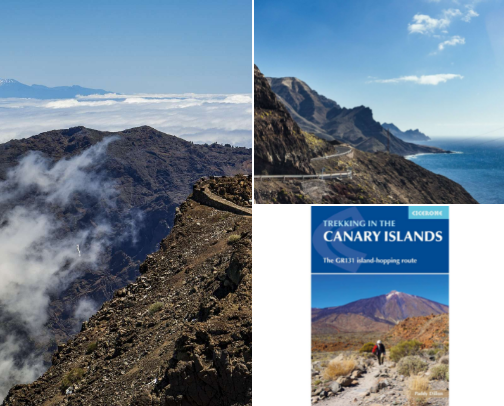 Hiking in the Canary Islands cover photo collage
