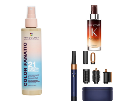 Hair care favorites cover photo collage