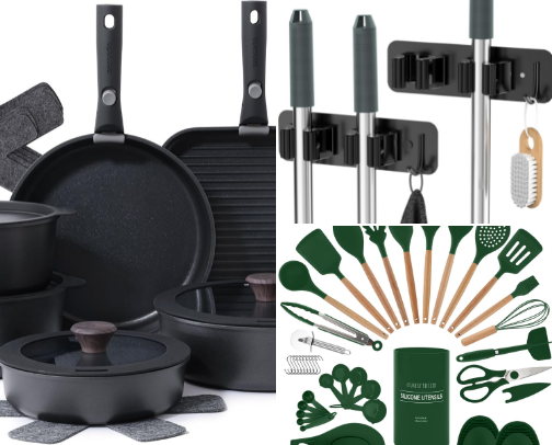 Kitchen Essentials cover photo collage