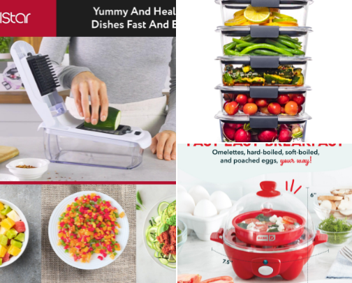 MY TOP 5 KITCHEN FAVORITES cover photo collage