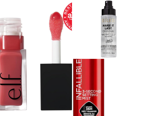 Makeup essentials cover photo collage