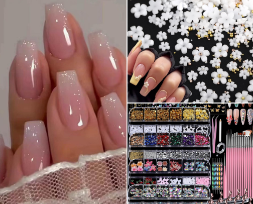 Nails 💅 cover photo collage