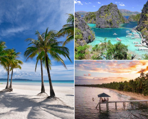 Waves, Wanderlust & White Sand Dream destination!
Your Ultimate Guide to the Philippines’ Top 6 Beautiful Beaches ⛱️ 🏖 🌊 cover photo collage