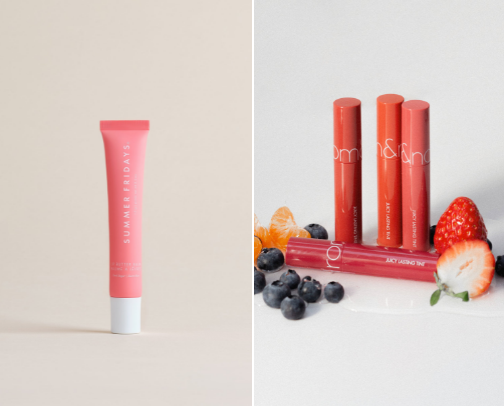 LIPPIES - hydrating and glowing lips cover photo collage
