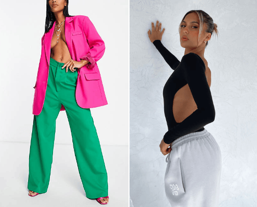 Clothes cover photo collage