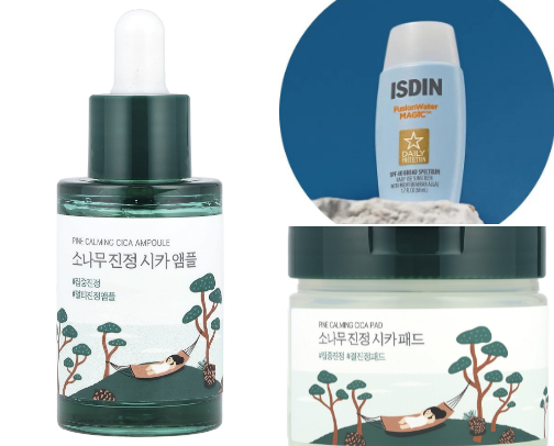Skin care for sensitive or redness ✨️❤️ cover photo collage