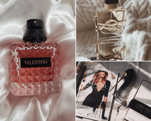 Fragrances ✨ cover photo collage