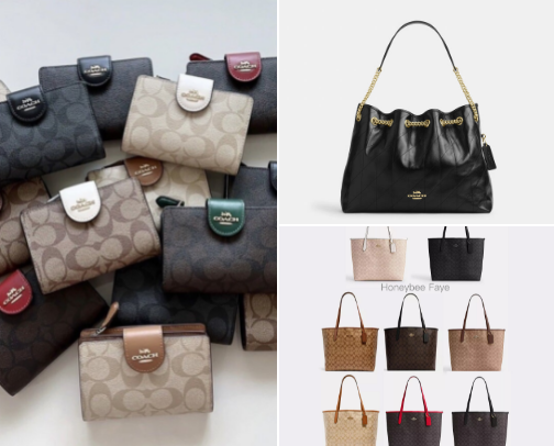 Coach is my favorite brand on purses, shoes and accessories cover photo collage