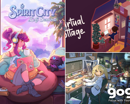 best Steam productivity games for gamifying life cover photo collage