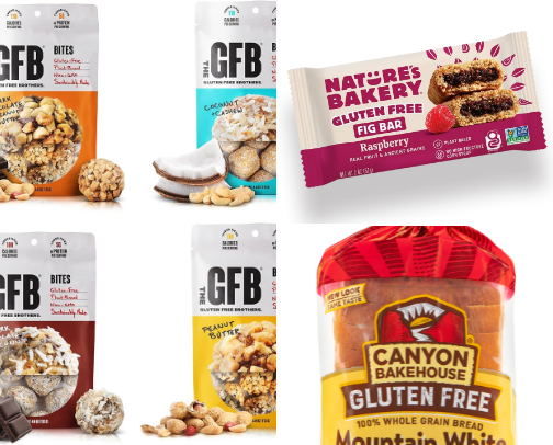 My favorite Gluten Free foods cover photo collage