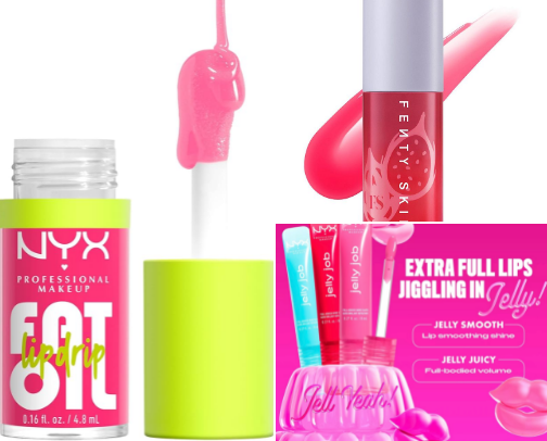 Lipgloss is Poppin 💄 cover photo collage