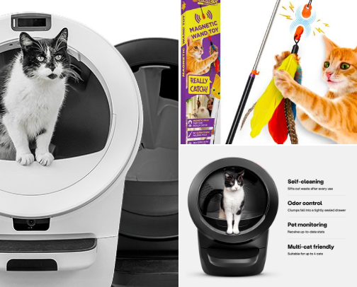 Best Cat Products Every Cat Mom Needs 🐱✨ (Toys, Litter, Scratching Posts & More) cover photo collage