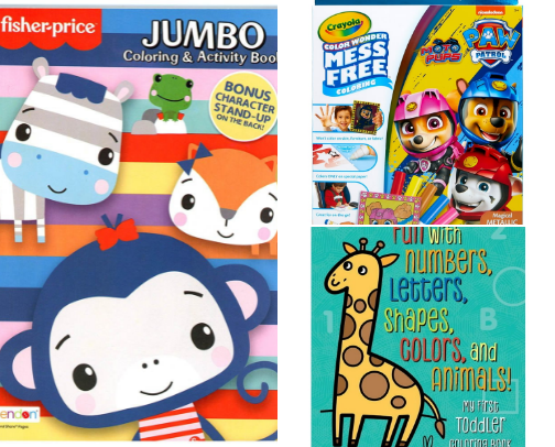 Best Colouring Books for Kids cover photo collage