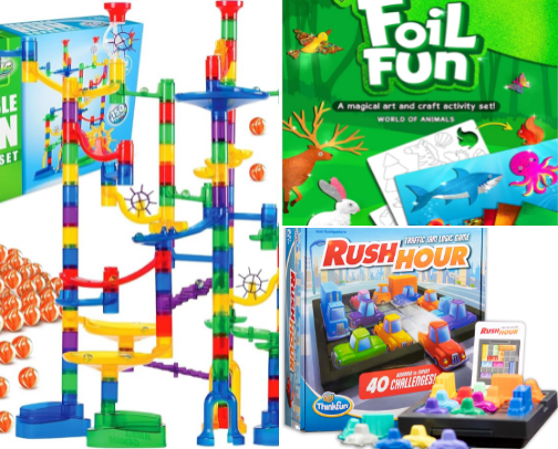 Gift Guide ages 5-6 (from a frugal mom of 3) cover photo collage