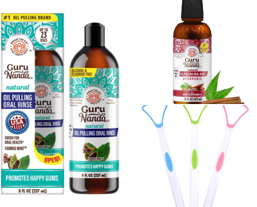 Oral care cover photo collage