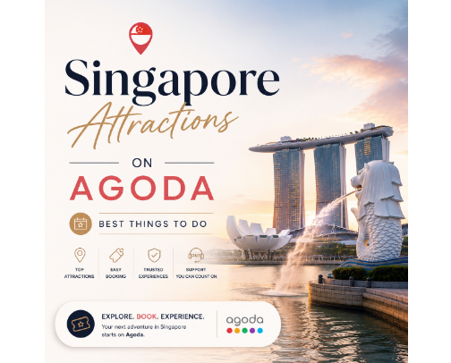 🇸🇬 Personal Pick for Singapore Attractions on Agoda cover photo collage