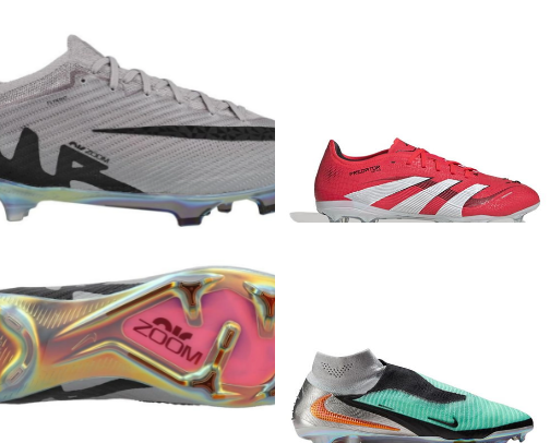 Essential football stuff for footballers cover photo collage