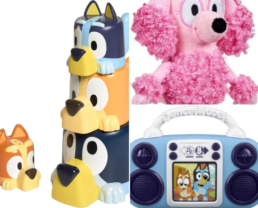 Essential Bluey Toddler Toys cover photo collage