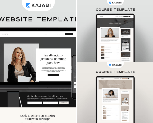 Popular Landing Page Templates cover photo collage