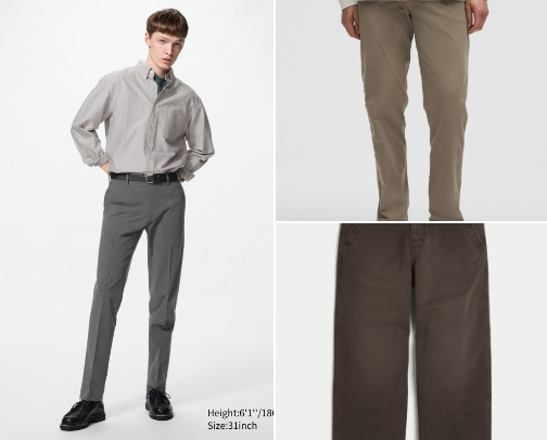 Men's Casual Pants for Everyday Wear cover photo collage