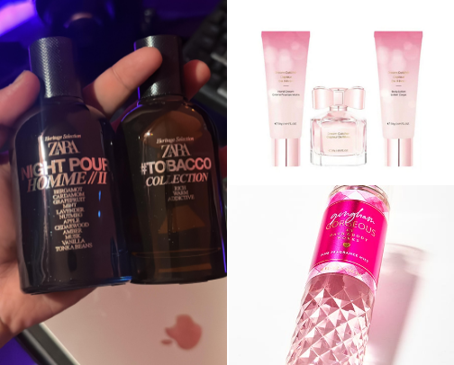 list of budget-friendly yet long-lasting perfume brands cover photo collage