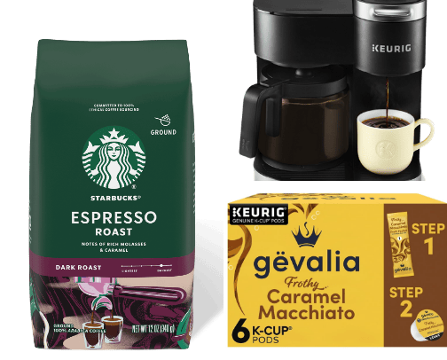 Everyday Essentials (Food & Drinks) cover photo collage