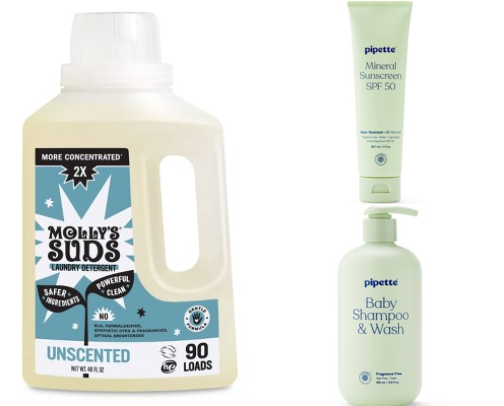 CLEAN products for kids cover photo collage