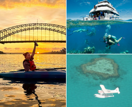 Best Activities on Australia’s East Coast cover photo collage