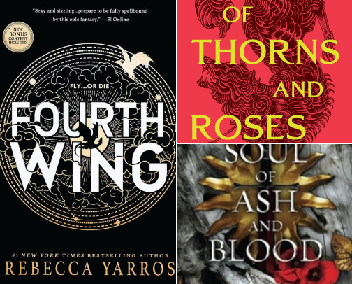 The Romantasy Essential Reading List for 2026 cover photo collage