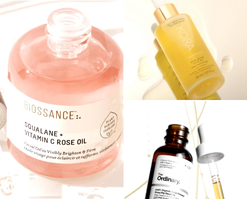 Best facial oils for face yoga and gua sha radiance cover photo collage